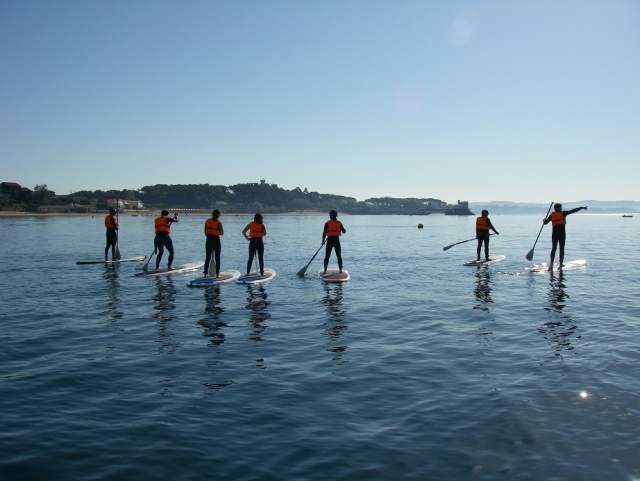  SUP towards the open sea 